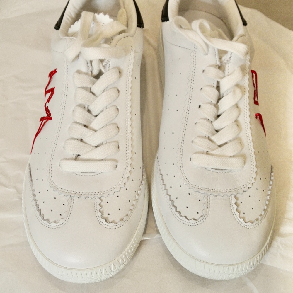 Isabel Marant Embroidered Arty Bryce Sneakers